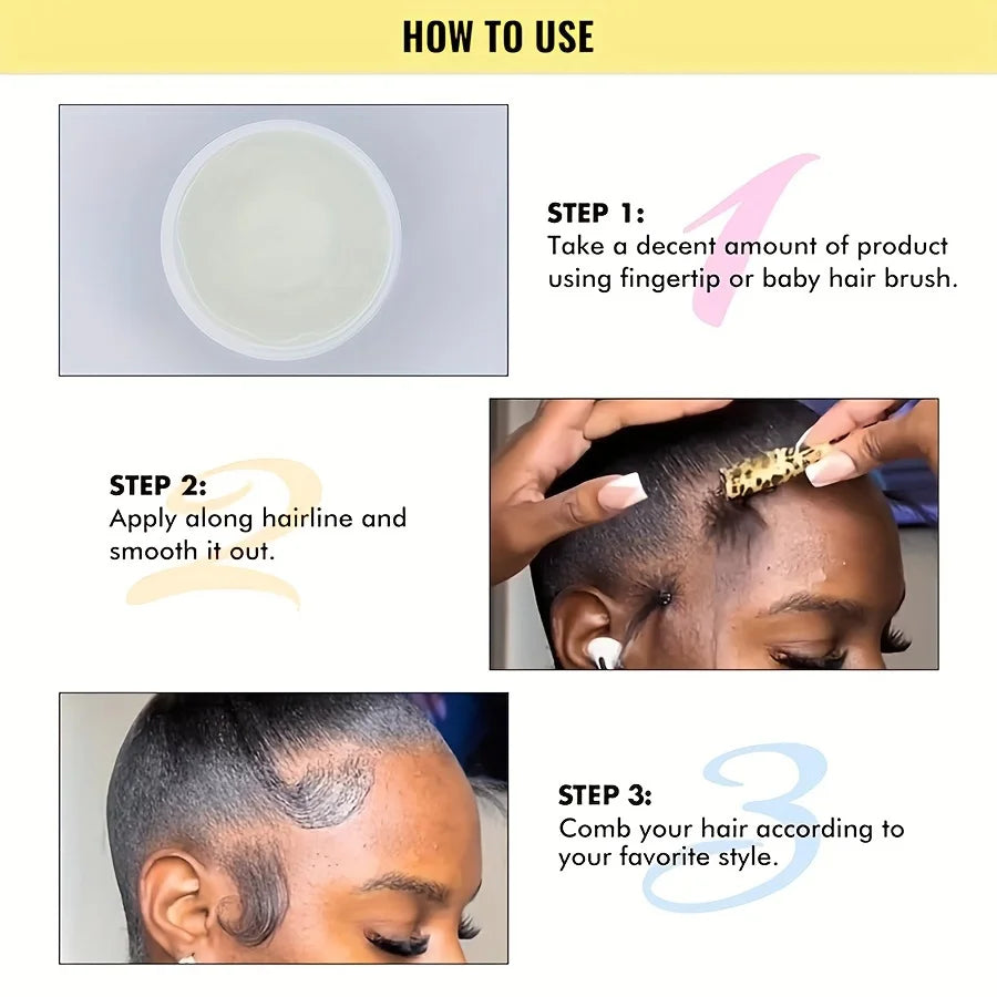 GZE Extra Hold Gel – Braid, Loc &amp; Twist with Coconut Oil