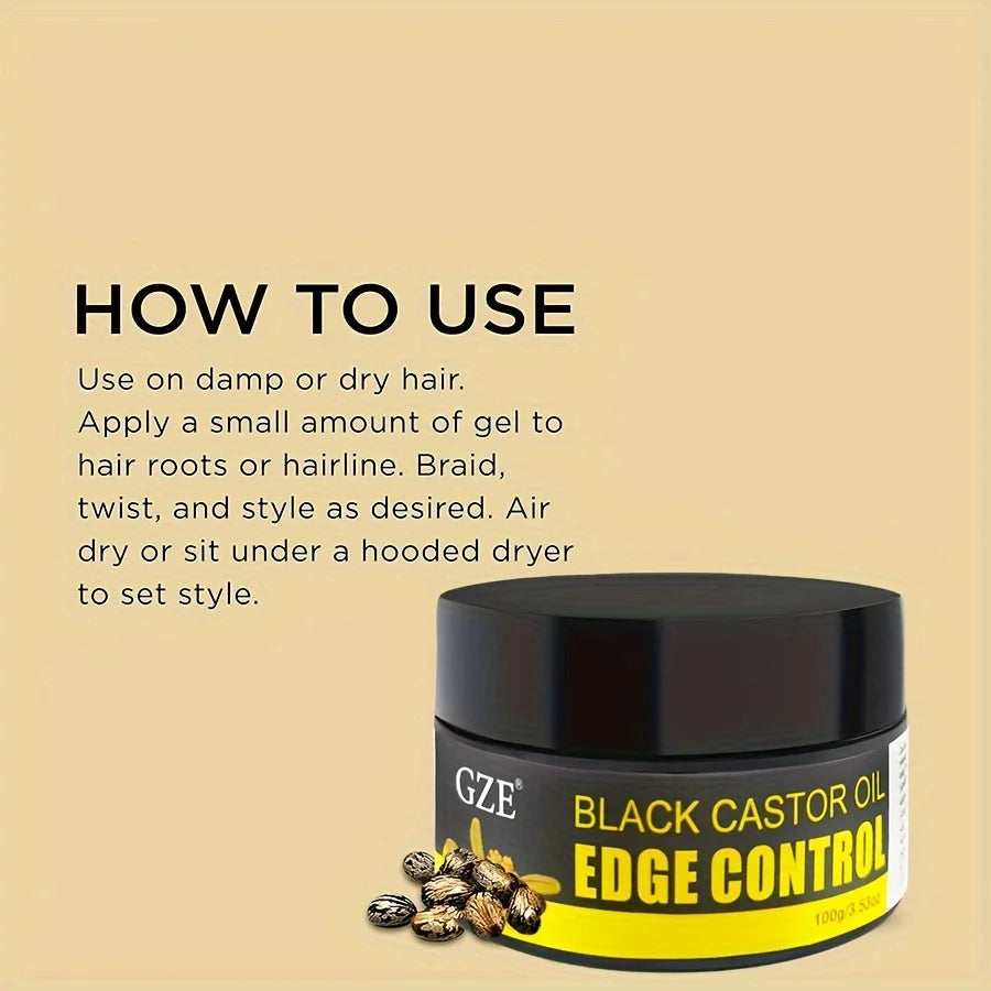 GZE Extra Hold Gel – Braid, Loc &amp; Twist with Coconut Oil