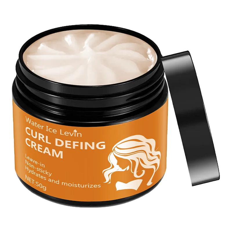 50g Black Castor Oil Curly Hair Cream – Moisturizing & Easy-to-Use, Unisex