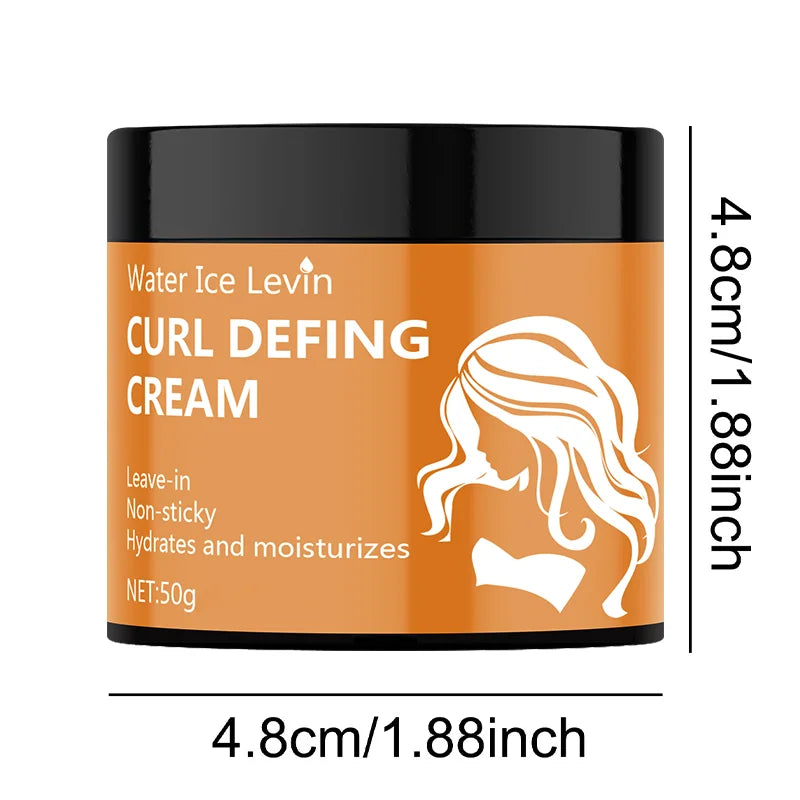50g Black Castor Oil Curly Hair Cream – Moisturizing & Easy-to-Use, Unisex
